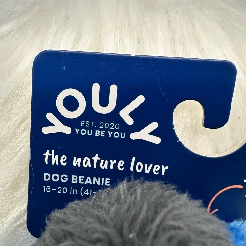 🩷5/$10 Blue and Gray Dogs  Winter Hat